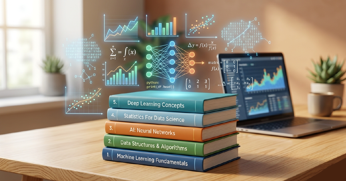 5 Books Every Data Scientist Should Read - Lucas Gabriel