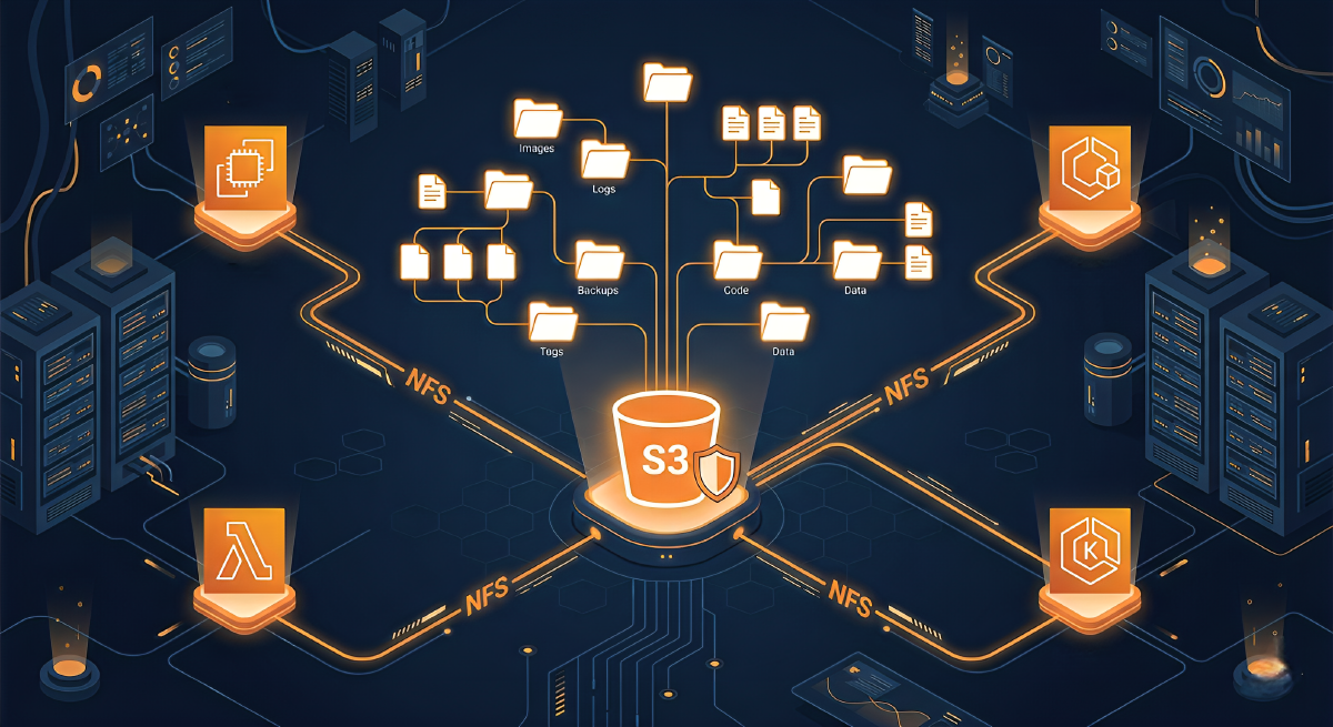 AWS S3 Files: Monte Seu Bucket como Sistema de Arquivos e Reduza Custos